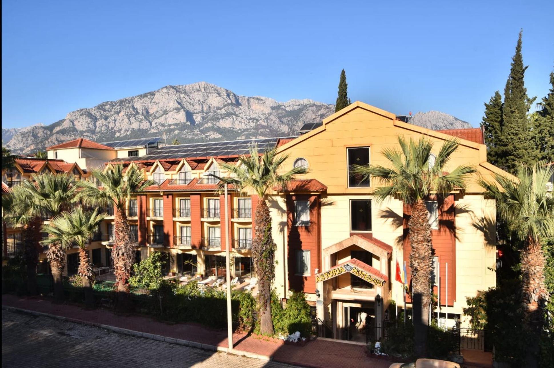 Astoria Park Hotel & Spa All Inclusive Antalia Esterno foto