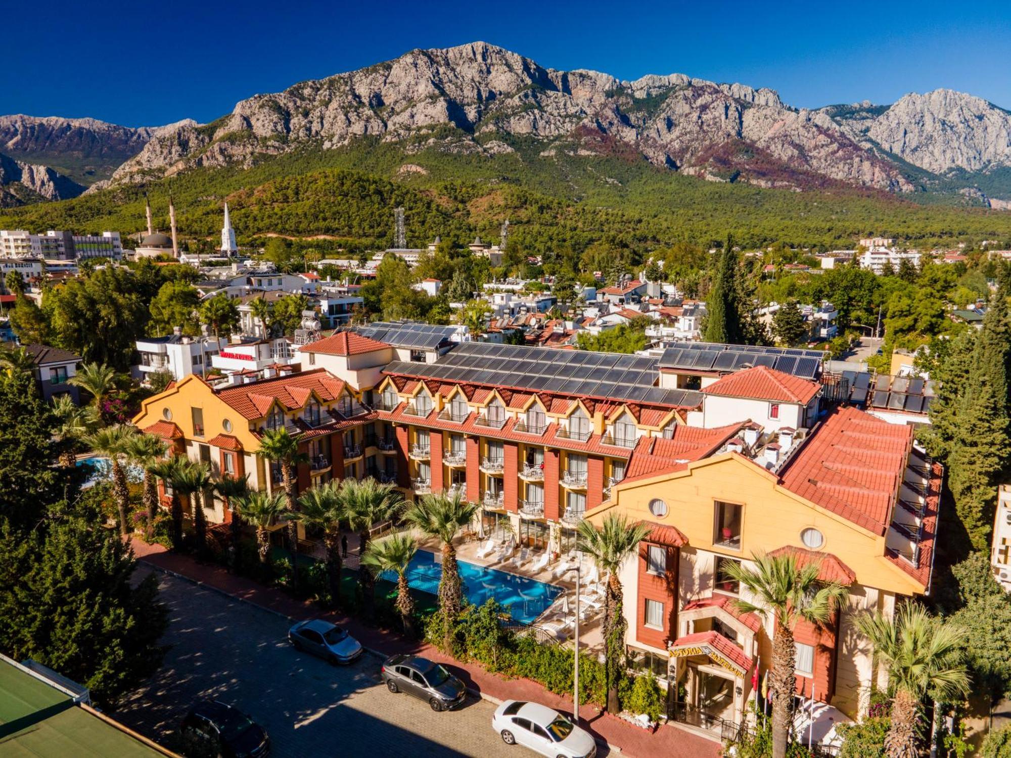 Astoria Park Hotel & Spa All Inclusive Antalia Esterno foto